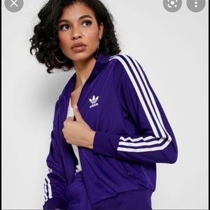 Adidas Track Women’s Jacket, NWOT Purple, Size Med